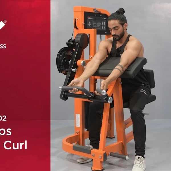 Бицепс/трицепс сидя Realleader PF-1002 video preview