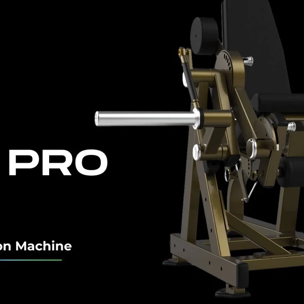 Разгибание ног сидя на свободных весах Realleader LD-2001 (HSPro-2001) (красная рама, черная обивка) video preview