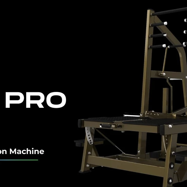 Приседания с поясом (колодец) на свободных весах Realleader LD-2004 (HSPro-2004) (красная рама, черная обивка) video preview