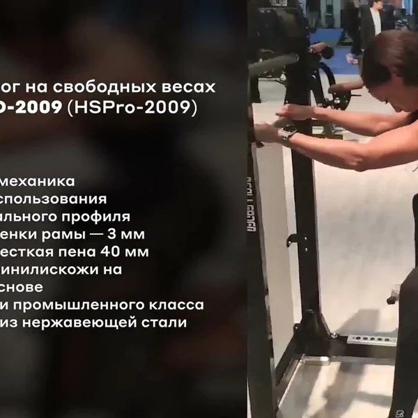 Разведение ног на свободных весах Realleader LD-2009 (HSPro-2009) video preview