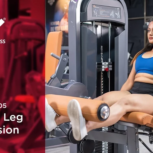 Разгибание ног Realleader M2-1005 (оливковая рама, коричневая обивка) video preview