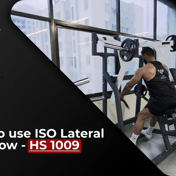 Горизонтальная (гребная) тяга на свободных весах Realleader RS-1009 (HS-1009) video preview