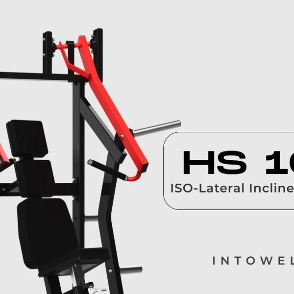 Грудной жим наклонный на свободных весах Realleader RS-1008 (HS-1008) video preview