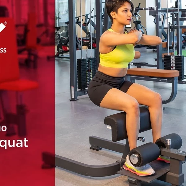 Тренажер для приседаний Sissy Squat Realleader RS-1010 (HS-1010) video preview