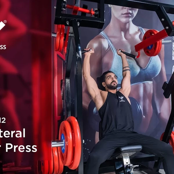 Плечевой жим наклонный на свободных весах Realleader RS-1012A (HS-1012A) video preview