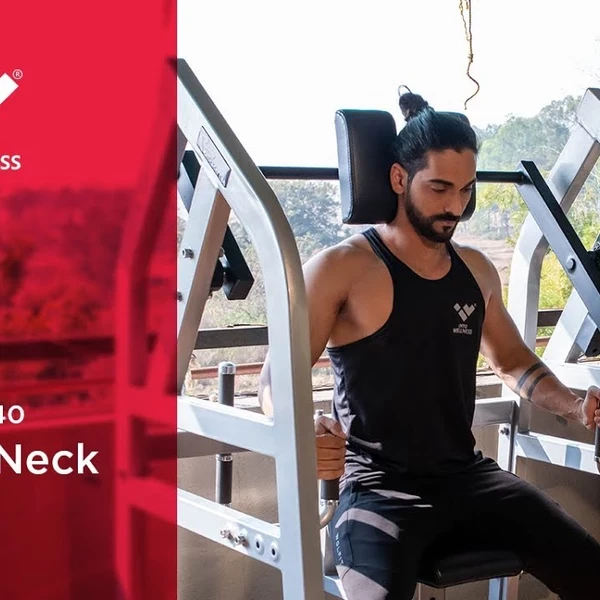 Тренажер для тренировки мышц шеи на свободных весах Realleader RS-1040 (HS-1040) video preview